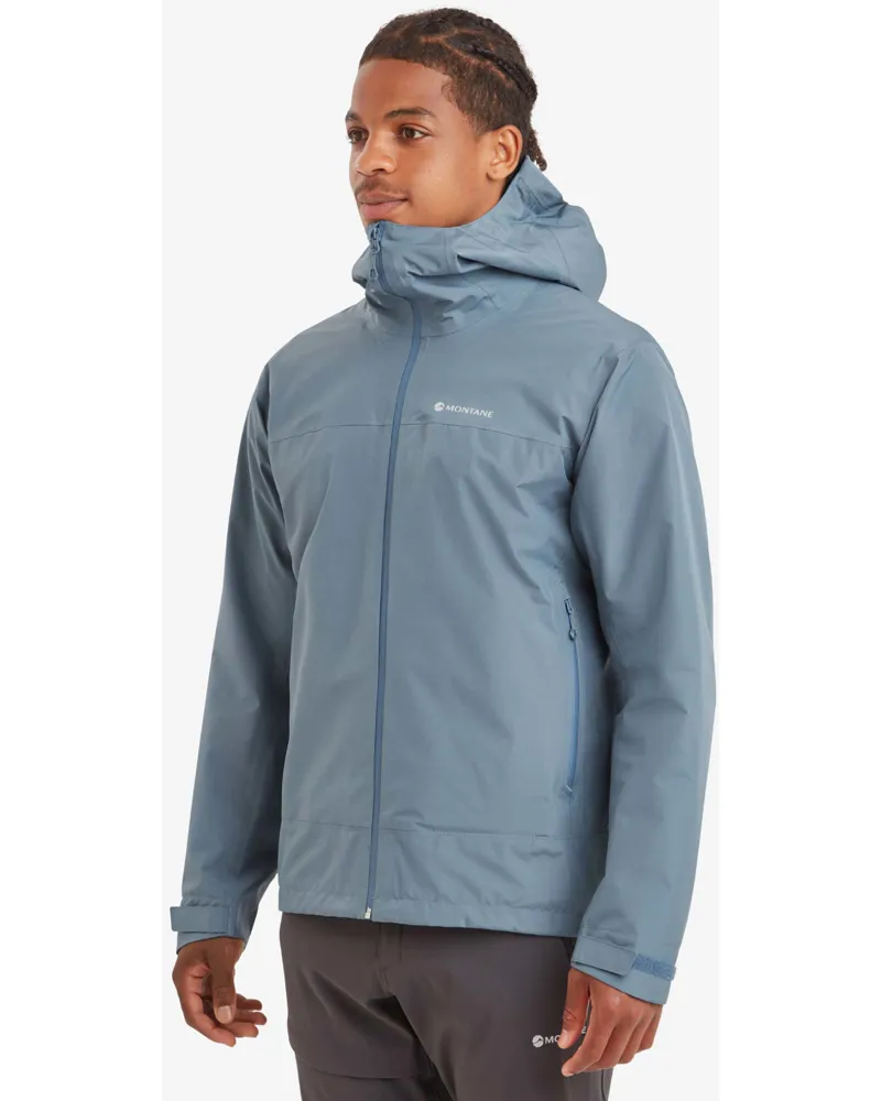 Montane Men's Spirit Waterproof Gore-Tex Jacket in Stone Blue-4