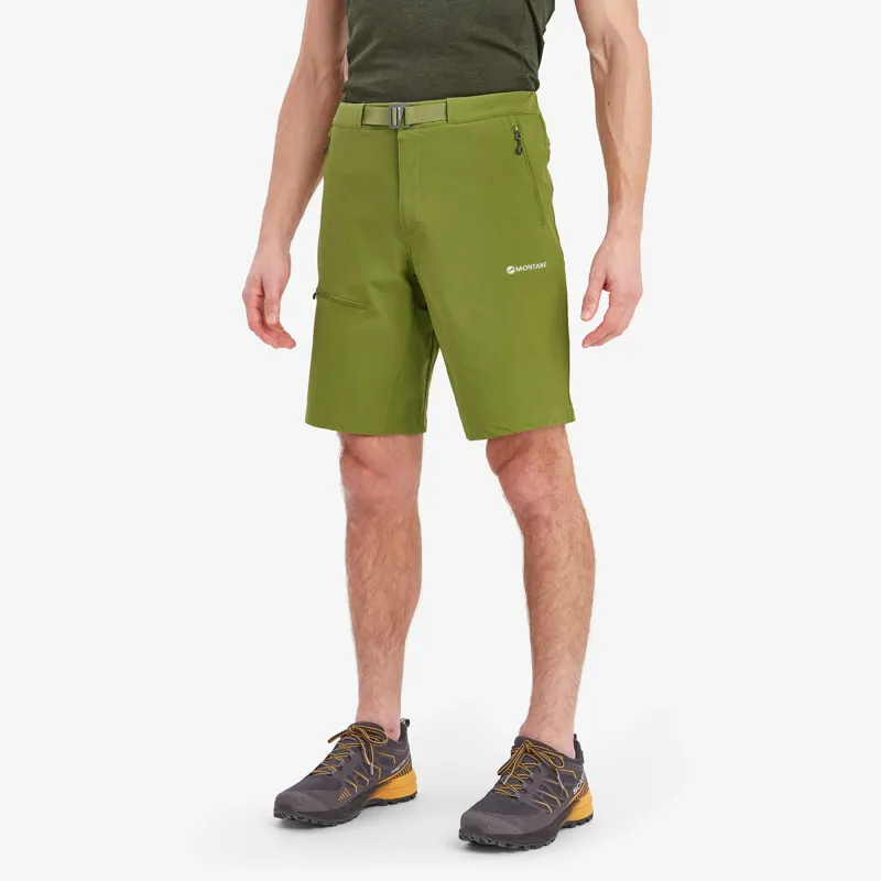 Montane Men's Tenacity Shorts in Alder Green-3