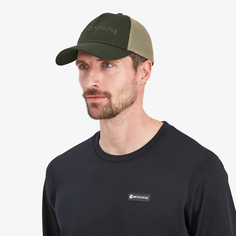 Montane Adult Basecamp Mono Cap in Oak Green-2