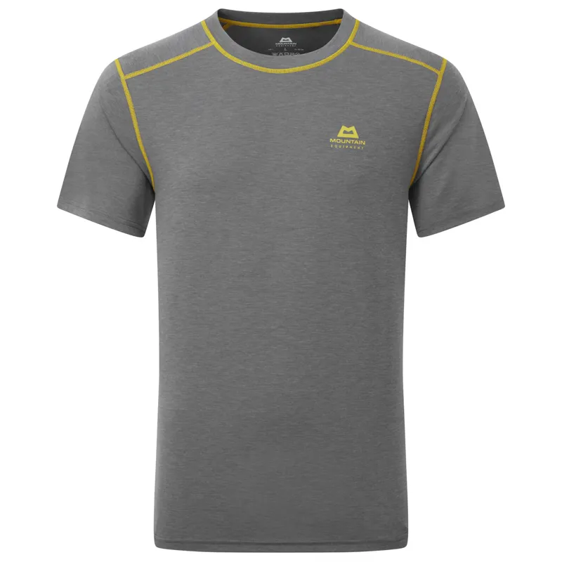 Mountain Equipment Men's Headpoint Short Sleeve T-Shirt in Flint Grey