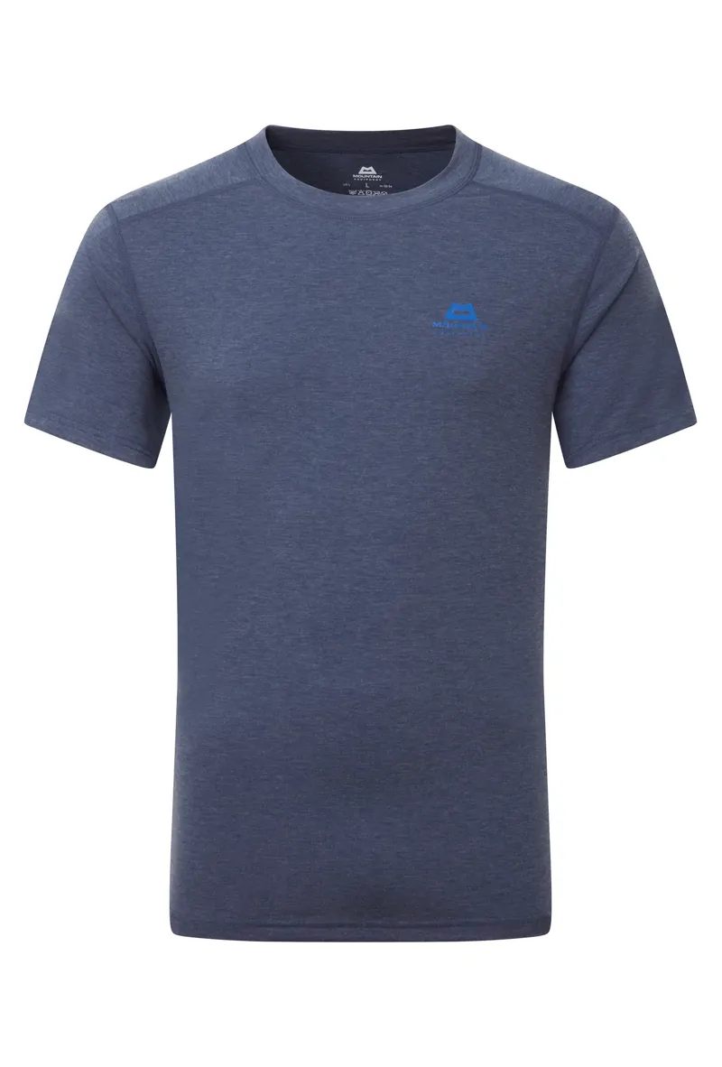 Mountain Equipment Men's Headpoint Short Sleeve T-Shirt in Medieval Blue