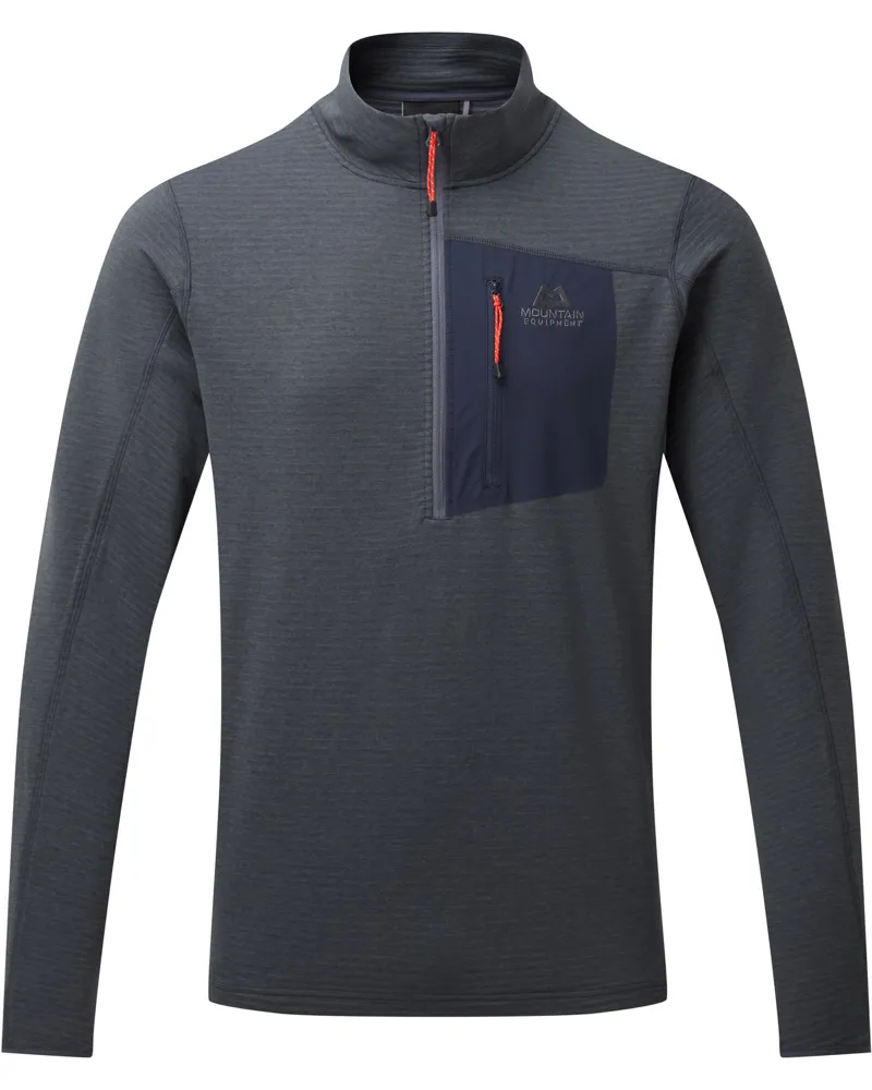 Mountain Equipment Men's Lumiko Zip T in Ombre Blue/Cosmos