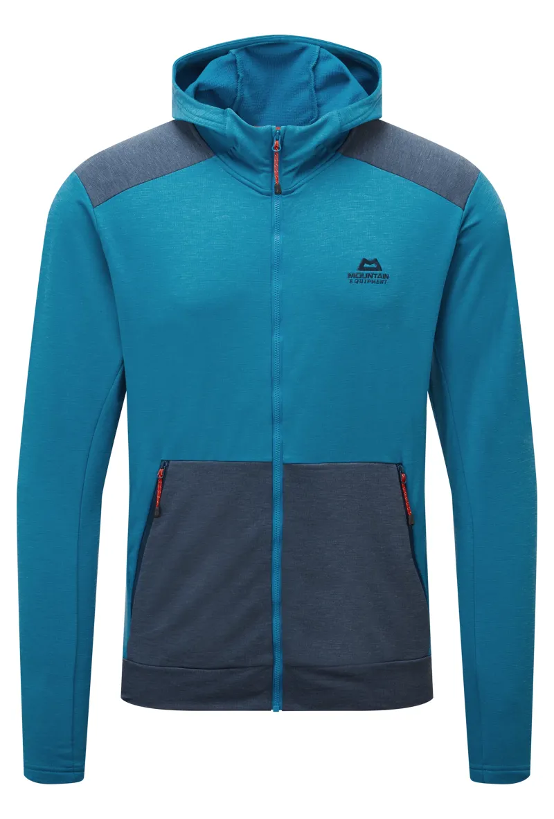 Mountain Equipment Men's Oracool Hooded Jacket in Mykonos/Dusk