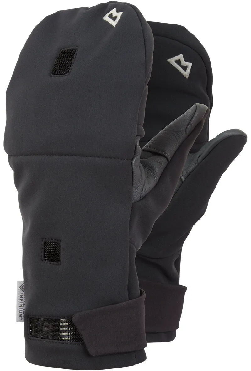 Mountain Equipment Adult G2 Alpine Combi Mitts in Black/Shadow