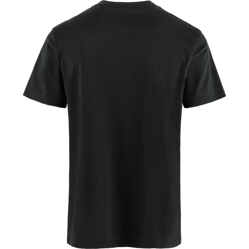 Fjallraven Men's Multicolor Logo T-shirt in Black-1