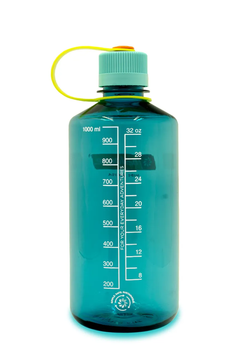 Nalgene Wide Mouth Tritan Sustain Bottle in Cerulean - 1L-1