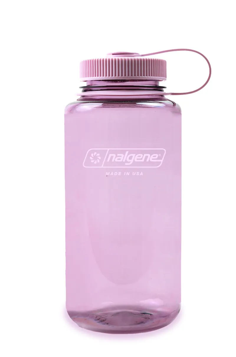 Nalgene Wide Mouth Tritan Sustain Bottle in Cherry Blossom - 1L