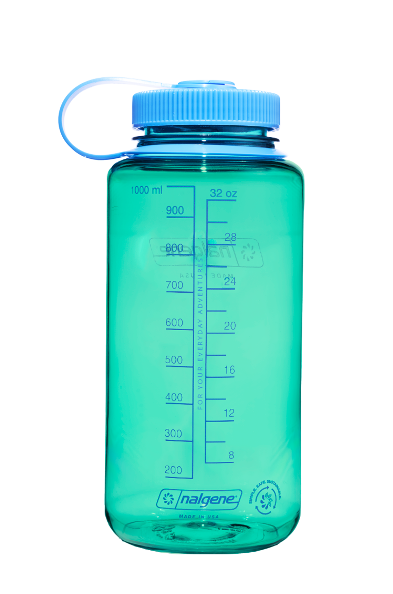 Nalgene Wide Mouth Tritan Sustain Bottle in Pastel Green - 1L-1