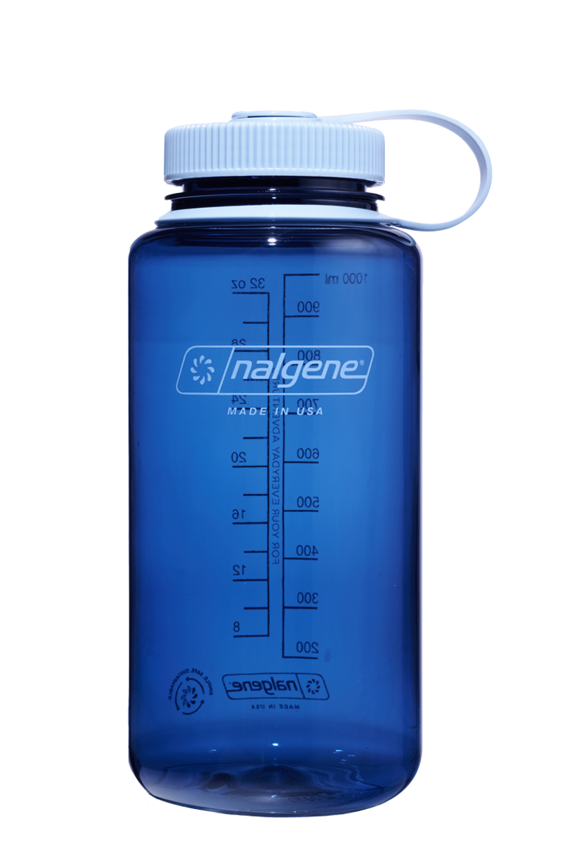 Nalgene Wide Mouth Tritan Sustain Bottle in Indigo - 1L