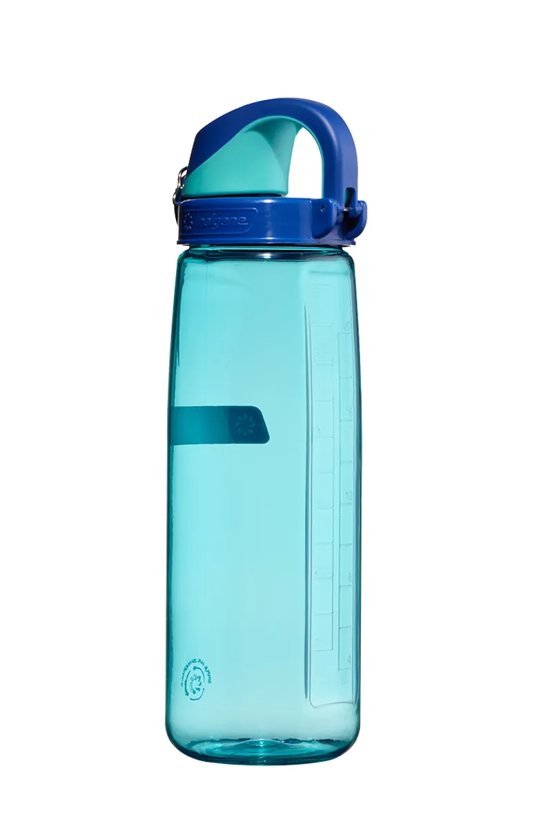 Nalgene 700ml Sustain OTF Bottle in Blue Aqua/Blue Cap-1