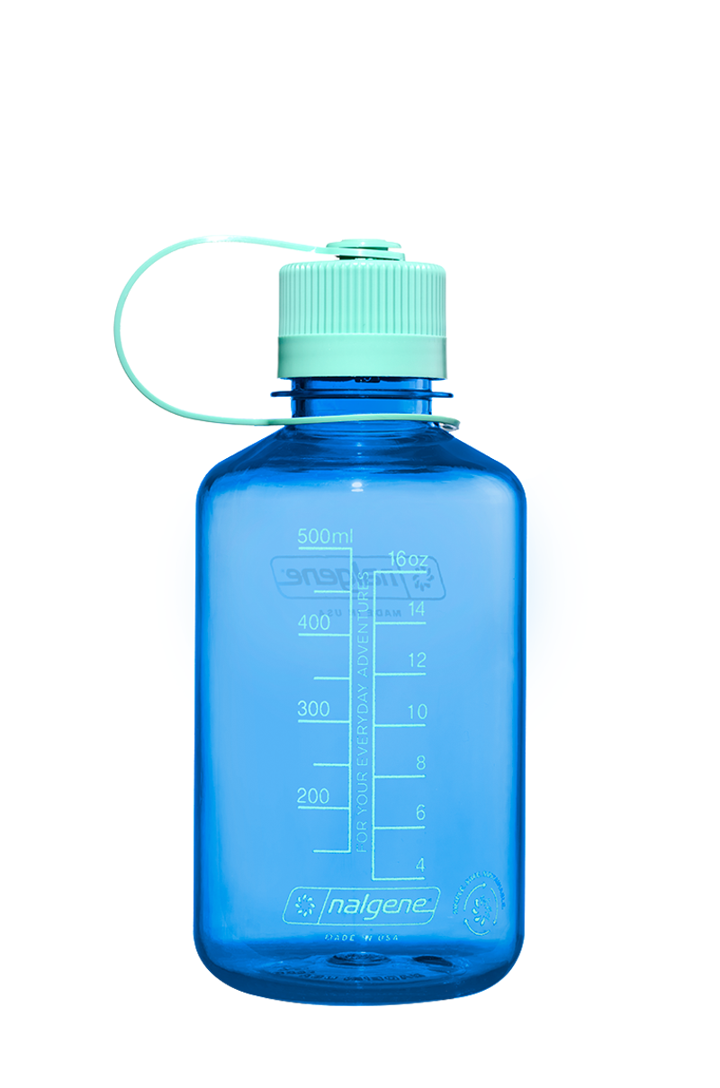 Nalgene 0.5L Tritan Sustain Narrow Mouth Bottle in Cornflower Blue-1