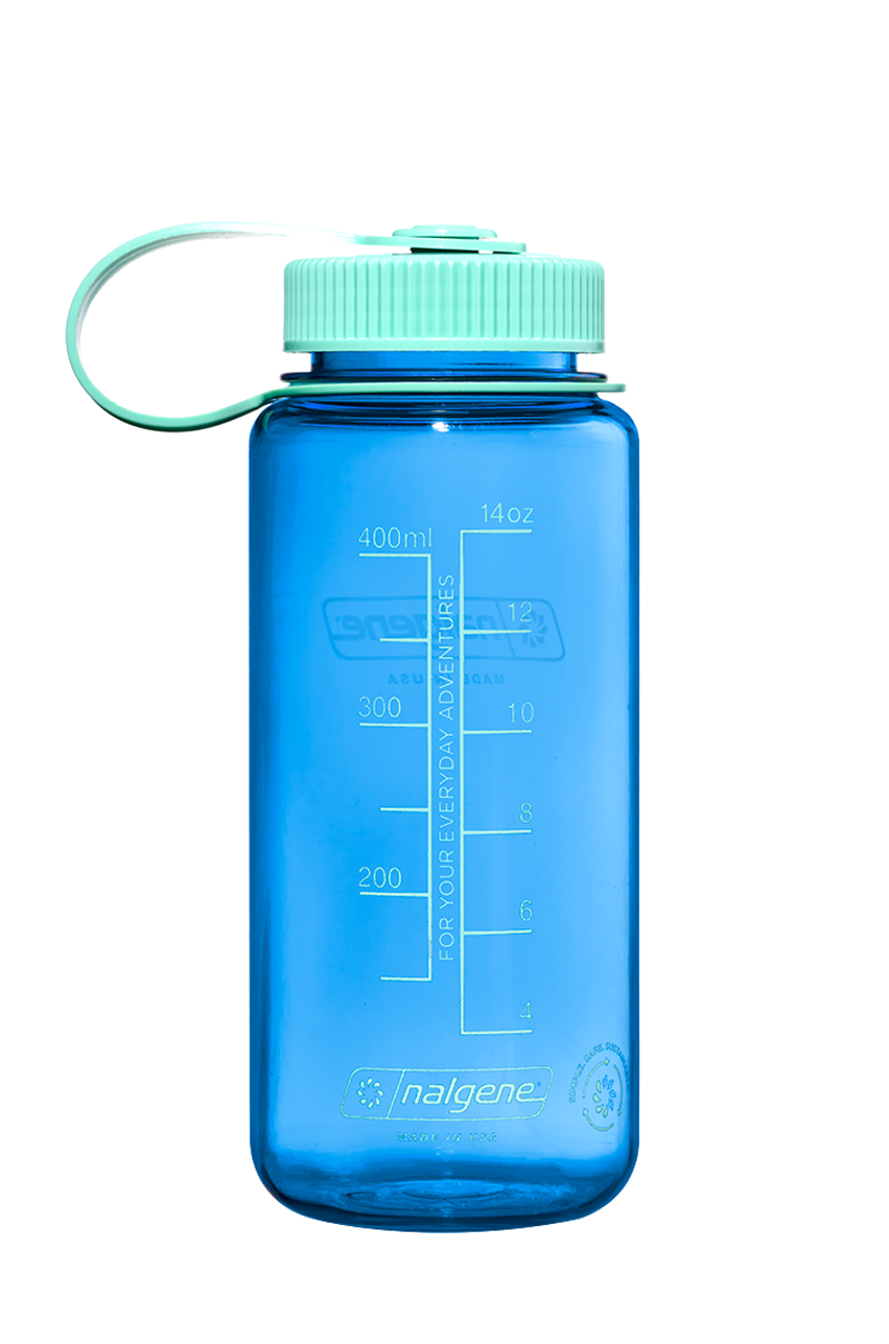 Nalgene 0.5L Tritan Sustain Wide Mouth Bottle in Cornflower Blue-1
