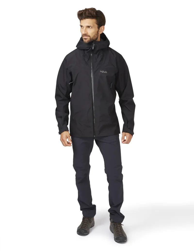 Rab Men's Namche Gore-Tex Waterproof Jacket in Black-4