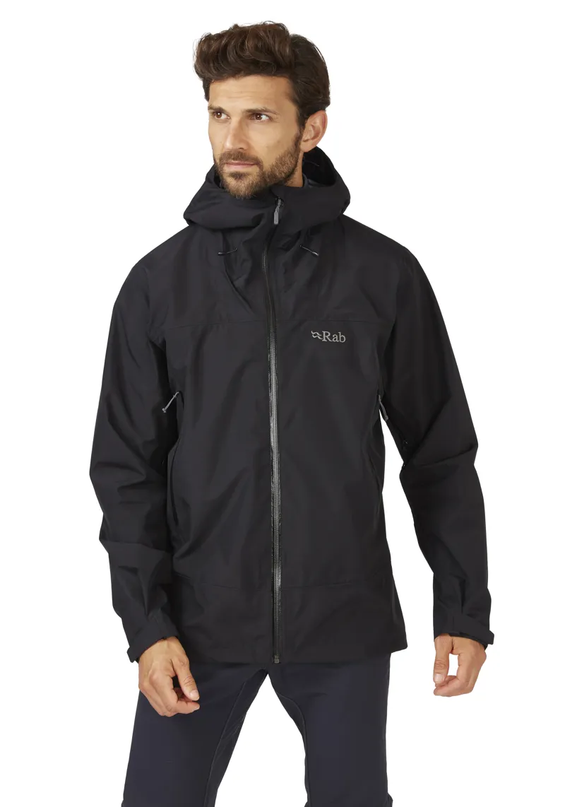 Rab Men's Namche Gore-Tex Waterproof Jacket in Black-2