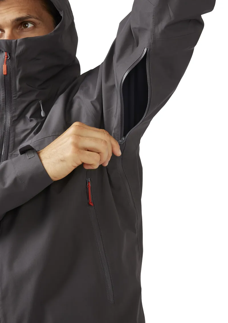 Rab Men's Namche Gore-Tex Waterproof Jacket in Graphene-4