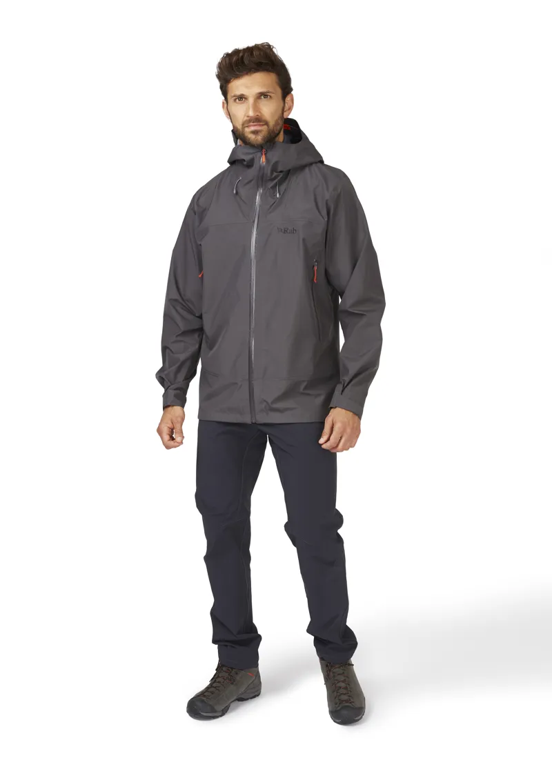 Rab Men's Namche Gore-Tex Waterproof Jacket in Graphene-11