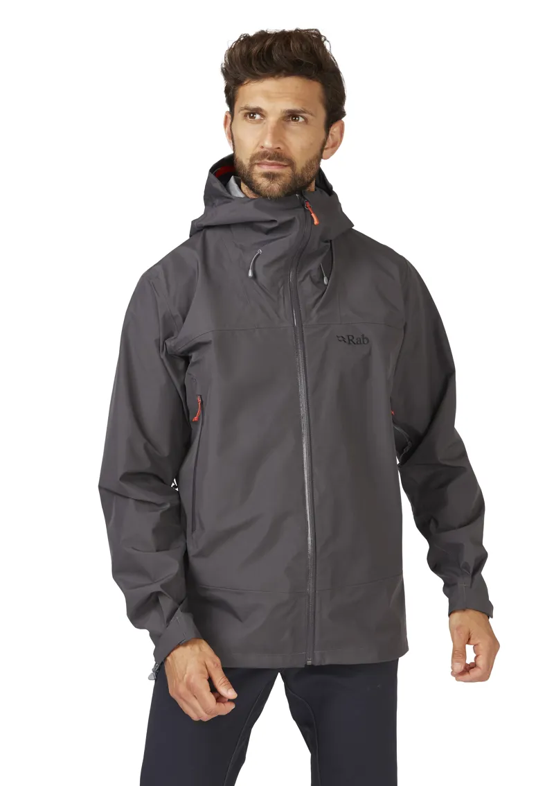 Rab Men's Namche Gore-Tex Waterproof Jacket in Graphene-2