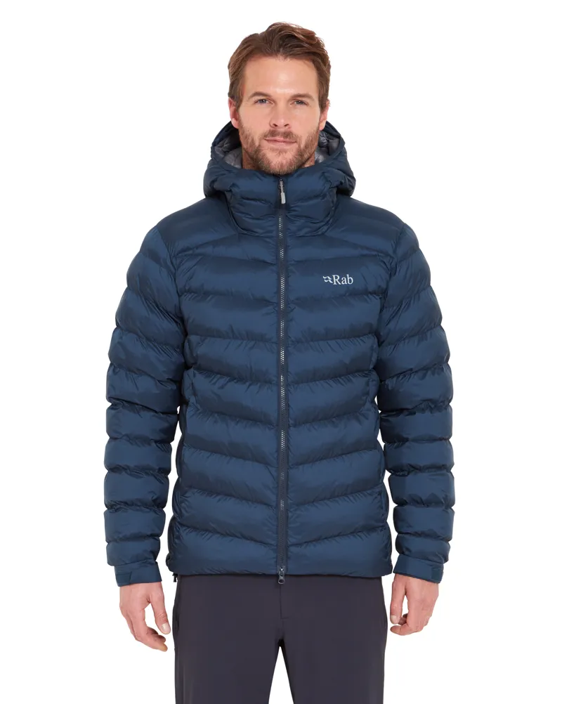 Rab Men's Nebula Pro Jacket in Tempest Blue-2