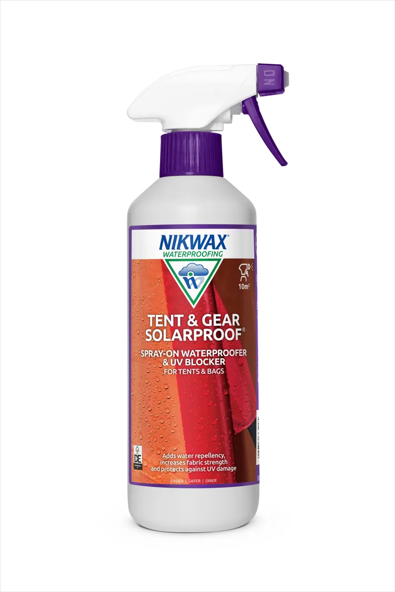 Nikwax Tent and Gear SolarProof Spray-On Bottle in 500ml