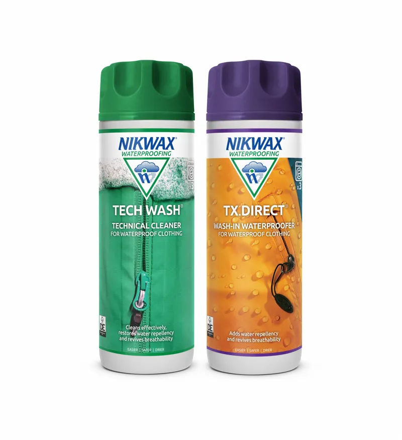 Nikwax Twin Tech Wash/TX Direct Wash Bottles in 300ml