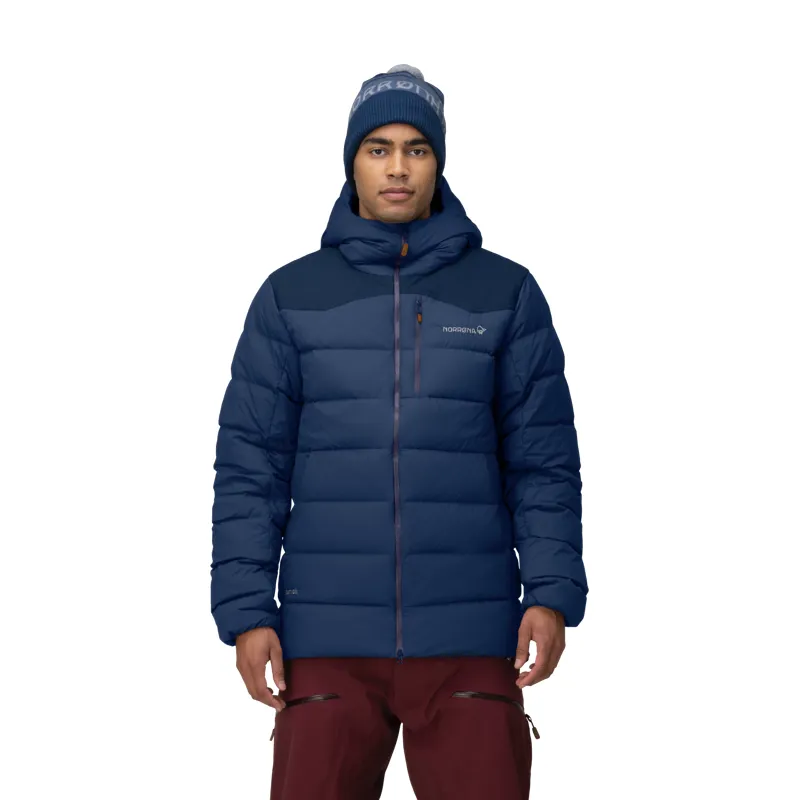 Norrona Men's Tamok Down 750 Jacket in Indigo Night Blue-2