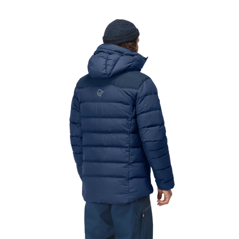 Norrona Men's Tamok Down 750 Jacket in Indigo Night Blue-3