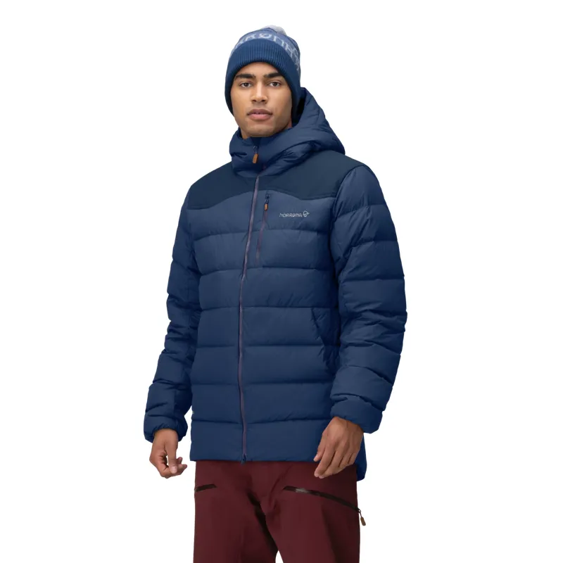 Norrona Men's Tamok Down 750 Jacket in Indigo Night Blue-4