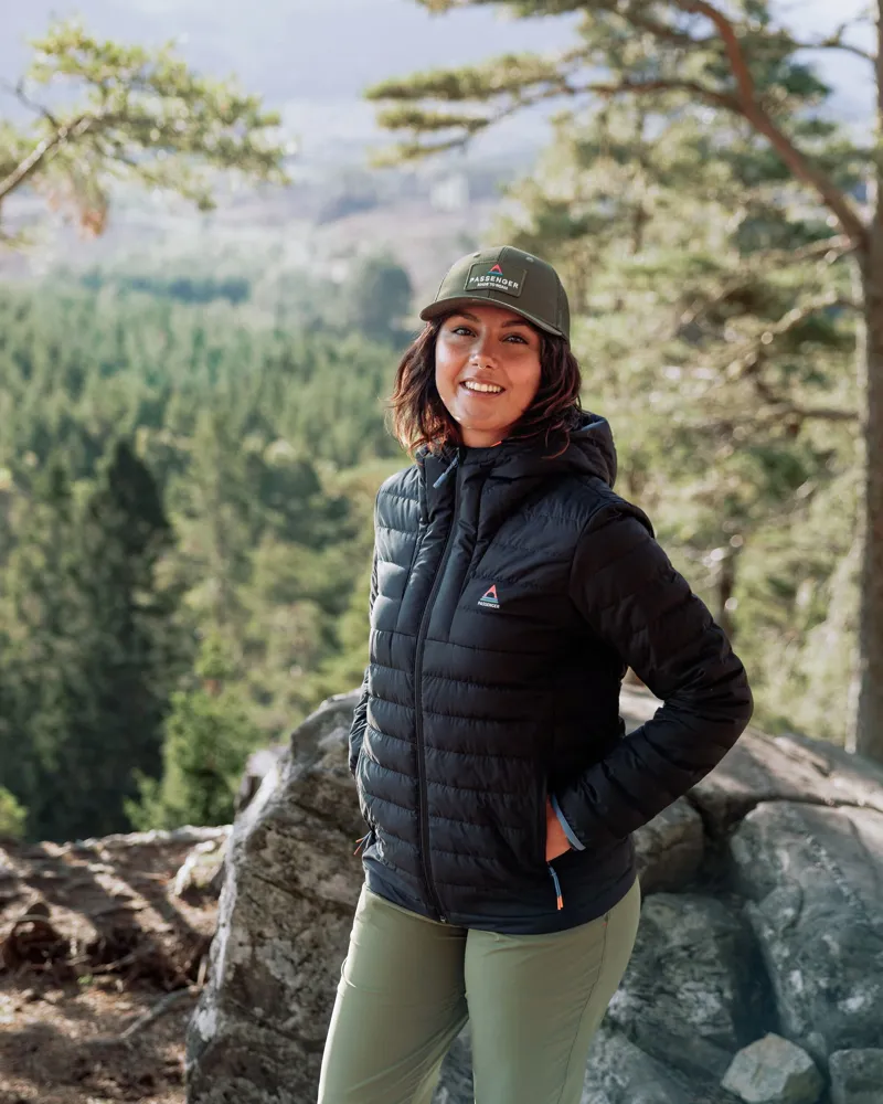 Passenger Core Organic Cotton Trucker Cap in Khaki-5