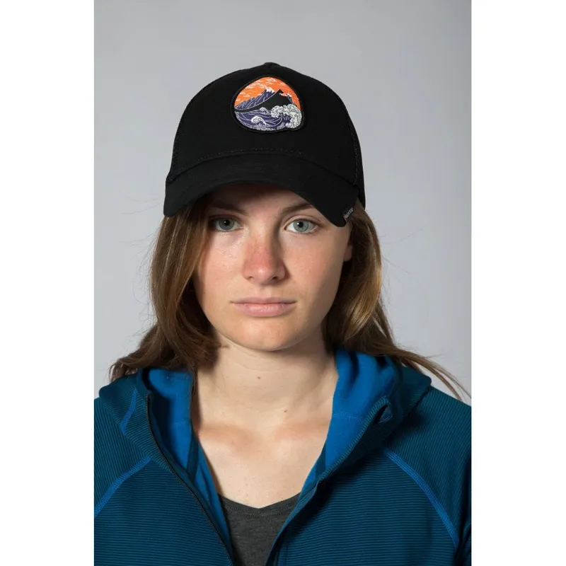 Montane Unisex Basecamp Cap in Black-1