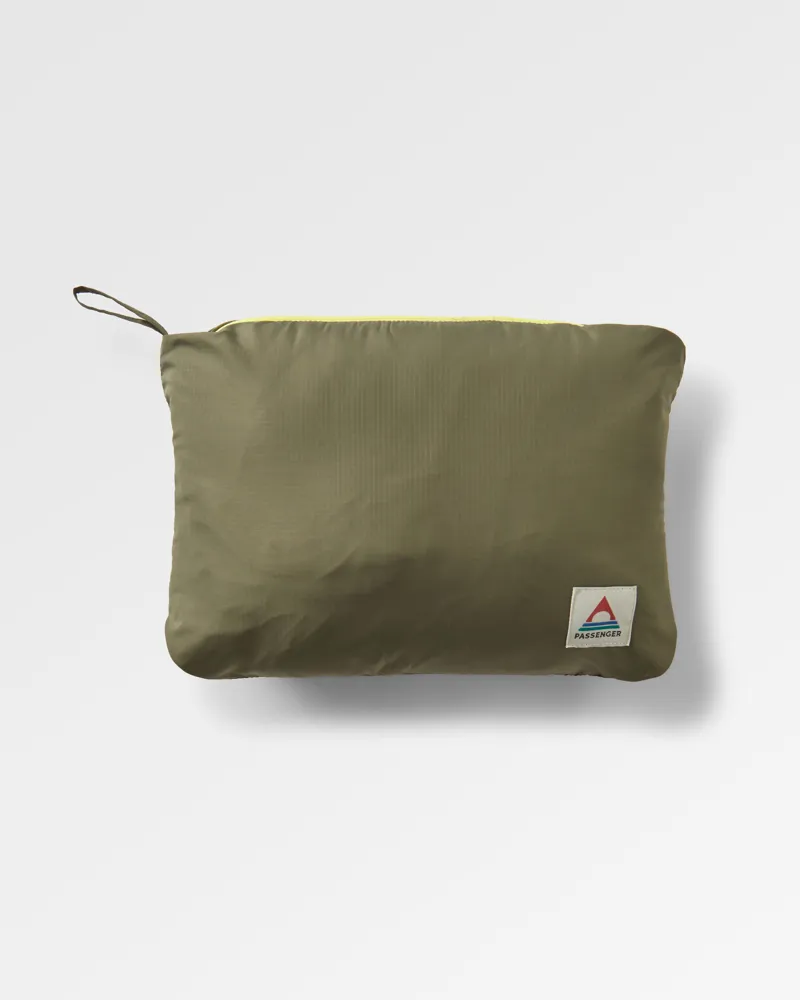 Passenger Women's Ocean Recycled Insulated 1/2 Zip Jacket in Dusty Olive-7
