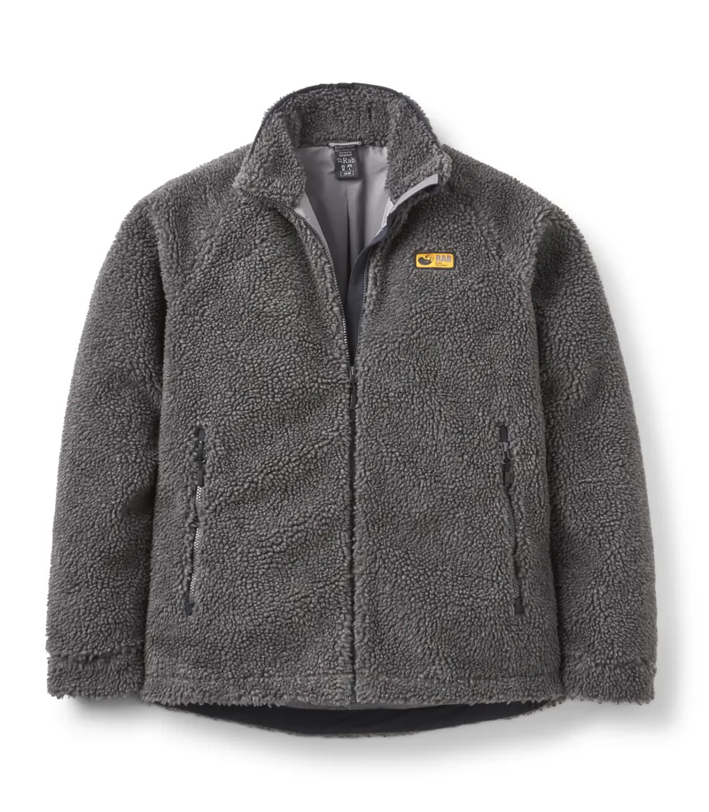 Rab Men's Original Pile Jacket in Grit