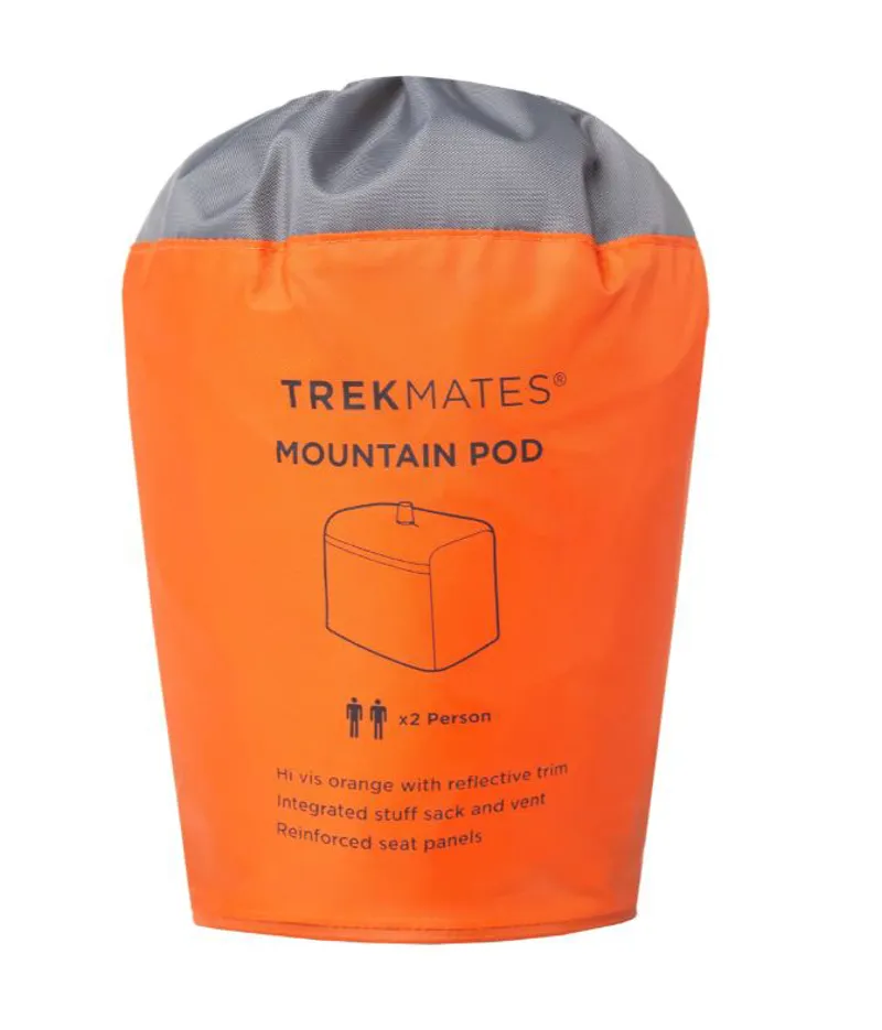 Trekmates Mountain Pod in Orange -1