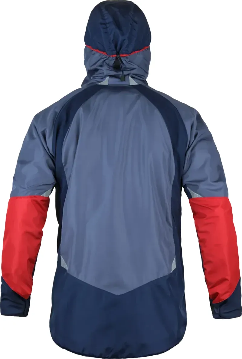 Paramo Men's Velez Evolution Hybrid Waterproof Smock in Midnight/Fire-1