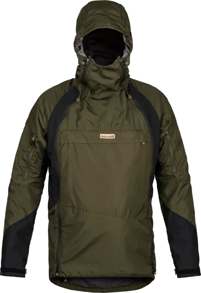 Paramo Men's Velez Evolution Hybrid Waterproof Smock in Moss