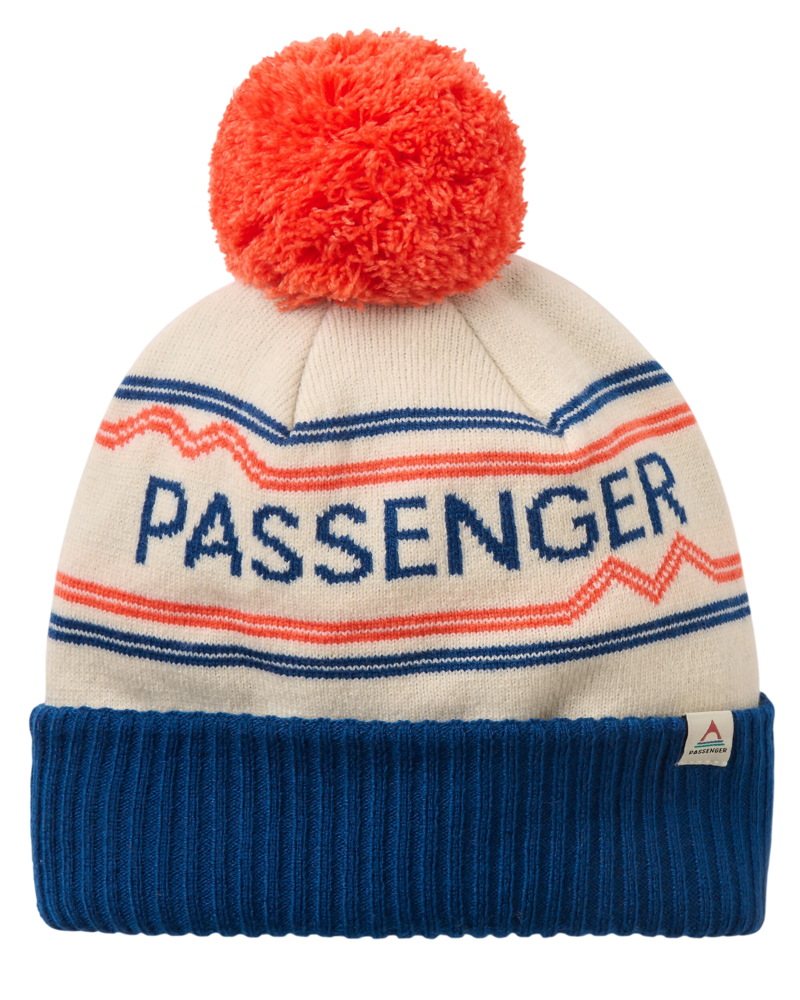 Passenger Logo Bobble Hat in Birch