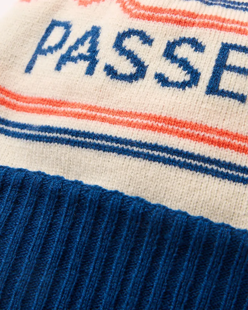 Passenger Logo Bobble Hat in Birch-2
