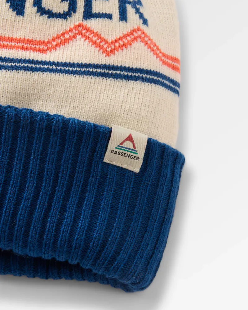 Passenger Logo Bobble Hat in Birch-3