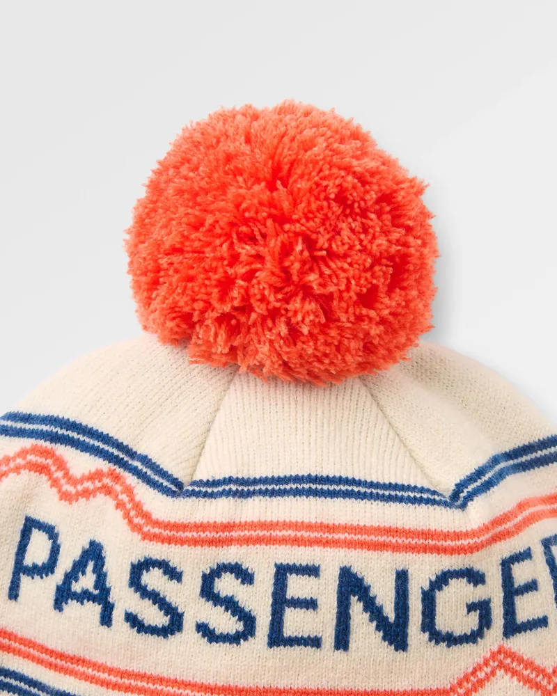Passenger Logo Bobble Hat in Birch-1