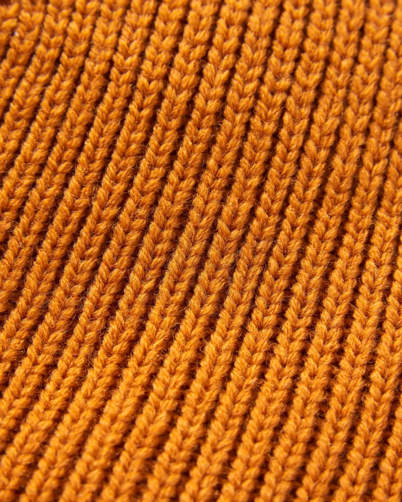 Passenger Recycled Beanie in Retro Orange-1