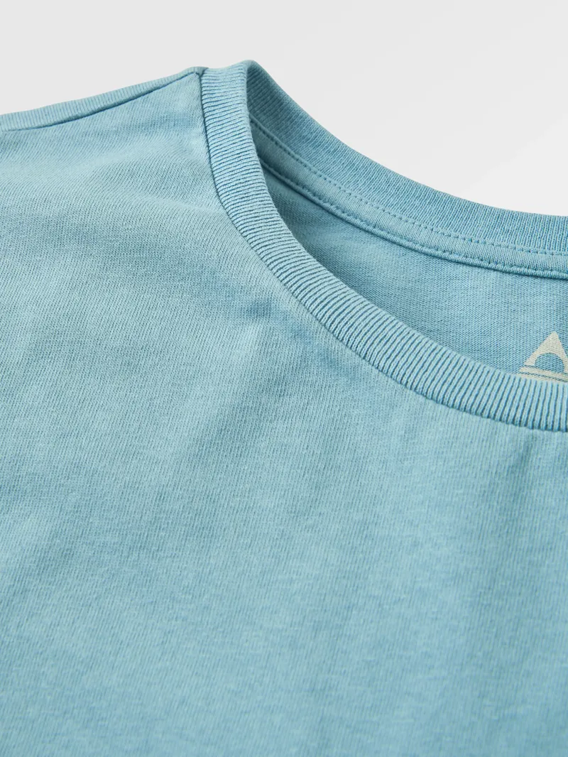 Passenger Men's Recycled Cotton T-Shirt in Arctic-2