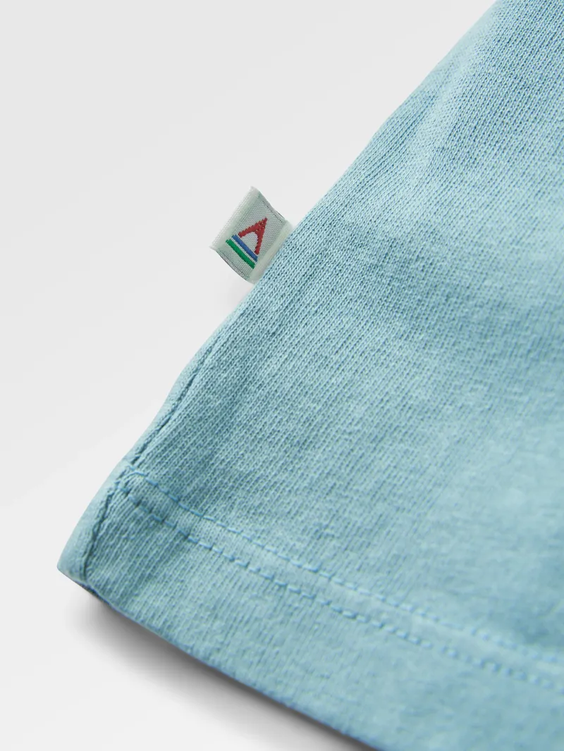 Passenger Men's Recycled Cotton T-Shirt in Arctic-3