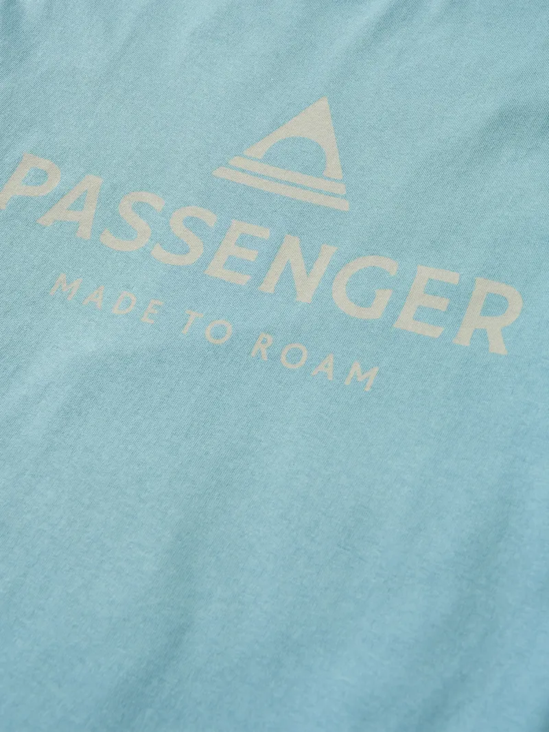 Passenger Men's Recycled Cotton T-Shirt in Arctic-6
