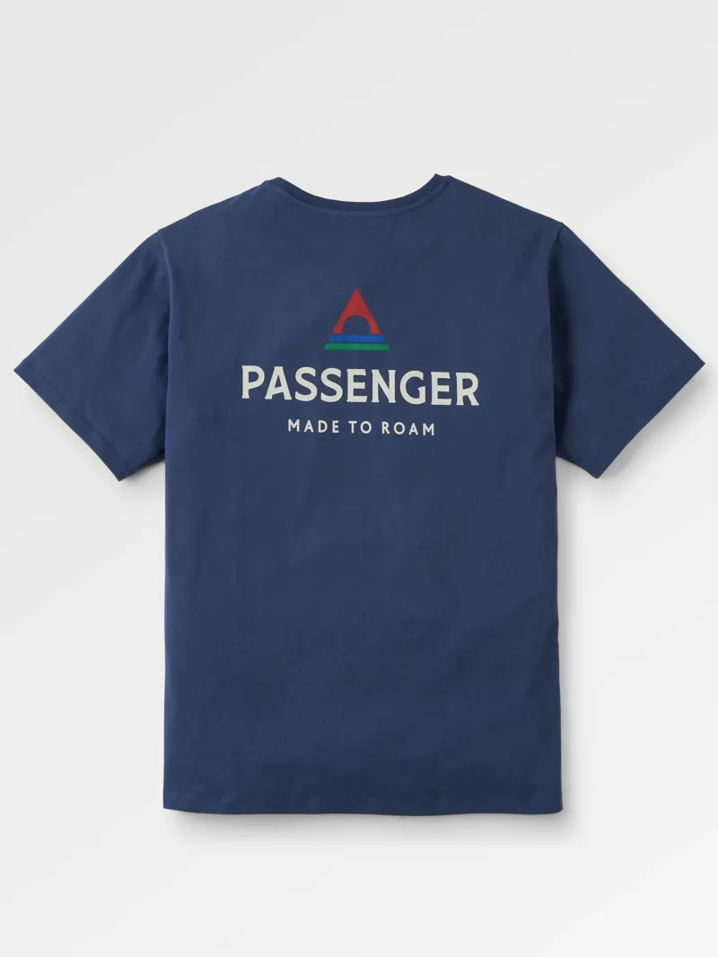 Passenger Men's Recycled Cotton T-Shirt in Rich Navy-1