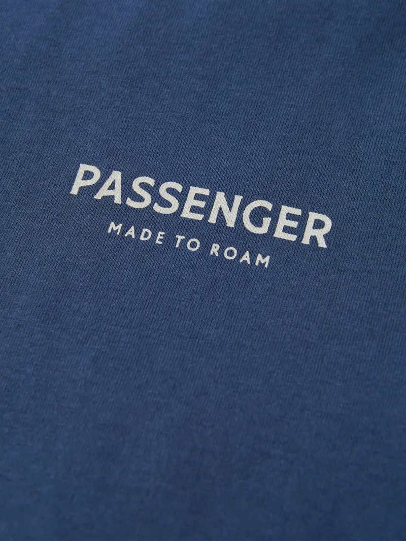 Passenger Men's Recycled Cotton T-Shirt in Rich Navy-3