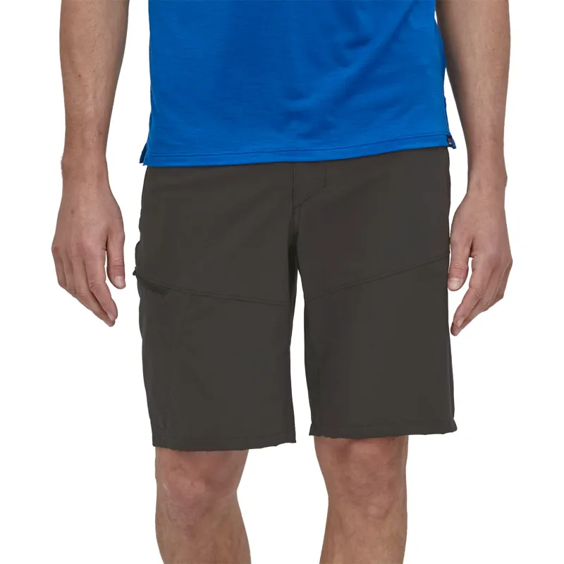 Patagonia Men's Altvia 10 Inch Trail Shorts in Black-1