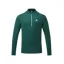 Mountain Equipment Men's Ignis Long Sleeve Zip T-Shirt in Pine