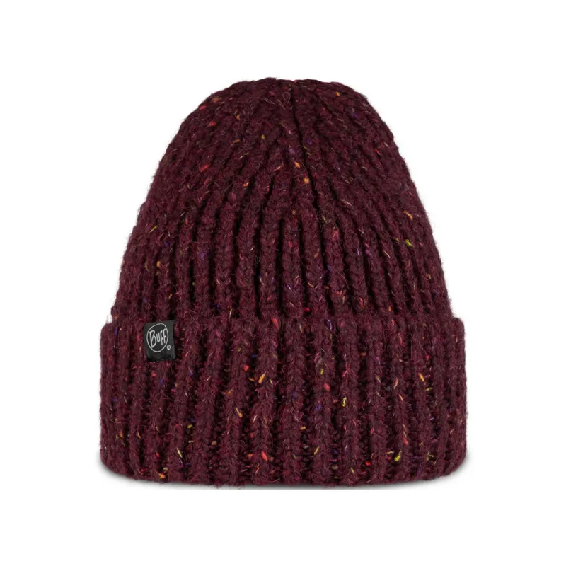 Buff Adult Knitted Polar Beanie in Kim Dahlia