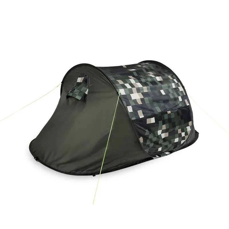 Regatta Malawi V2 2 Person Pop-Up Tent in Pixelated Camo Print-1