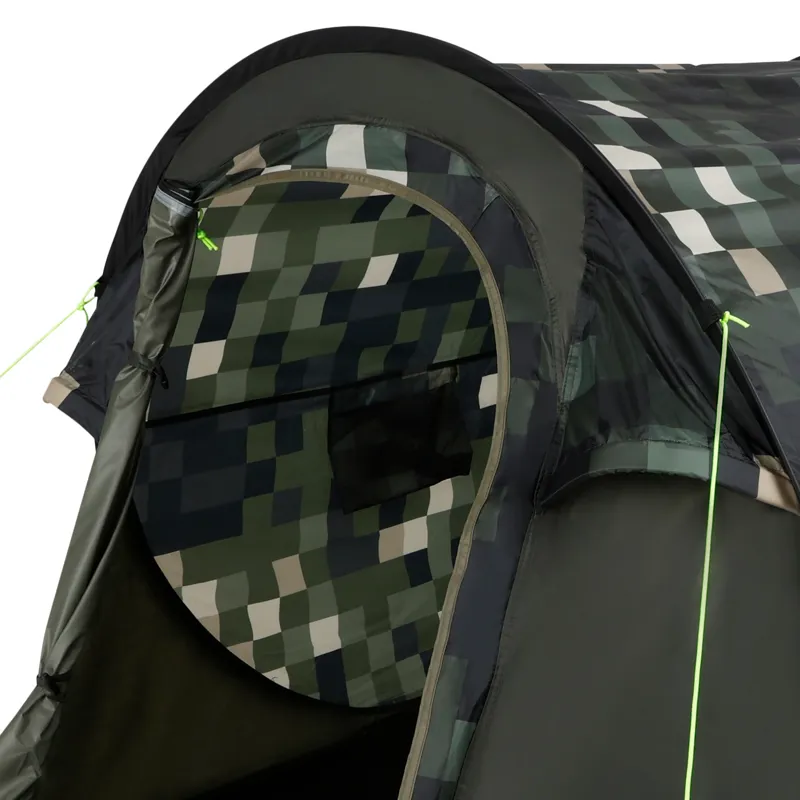 Regatta Malawi V2 2 Person Pop-Up Tent in Pixelated Camo Print-3