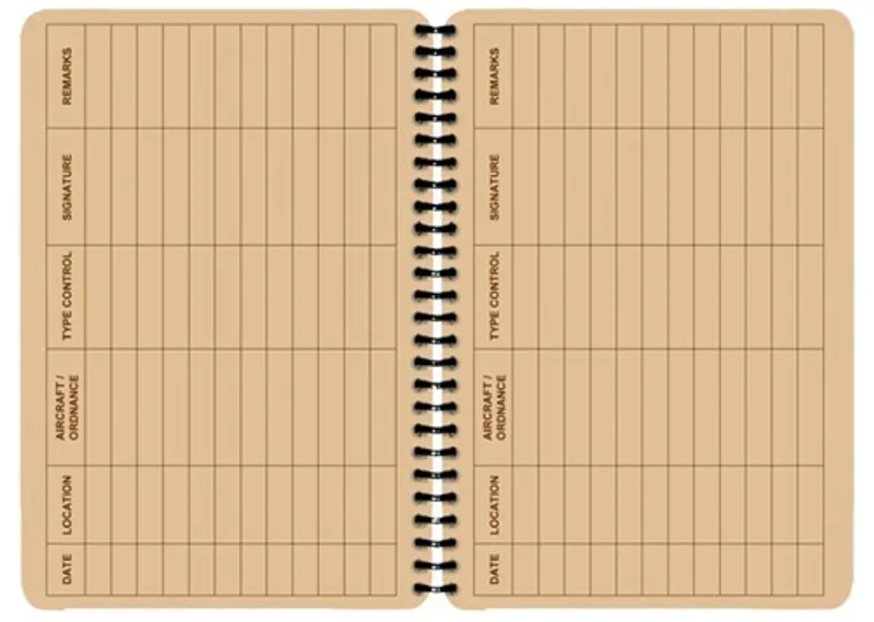 Rite In The Rain Tactical Tac Logbook in Brown-1